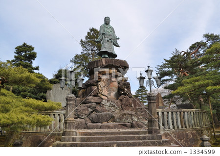 Kenroku-en Garden Schaper雕像 Kenroku-en Garden Schaper雕像 1334599