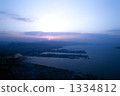 Takamatsu city view from the top of Yashima mountain 1334812