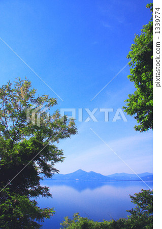 豬苗代湖和萬代山 豬苗代湖和萬代山 1339774