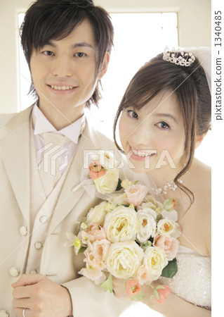 newlywed, just married, wedding 1340485