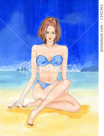 bathing suit, swimming suit, swimsuit 1342363