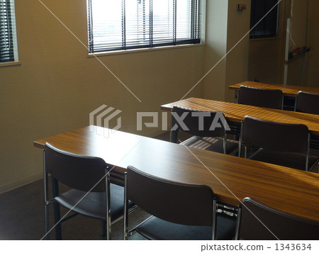 Unattended classroom 1343634