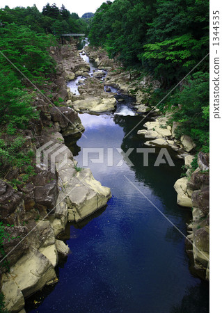 genbi gorge, mountain stream, mountain torrent 1344535
