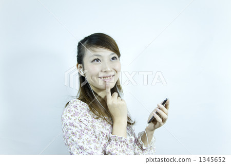 便攜音樂播放器 女生 女孩 1345652