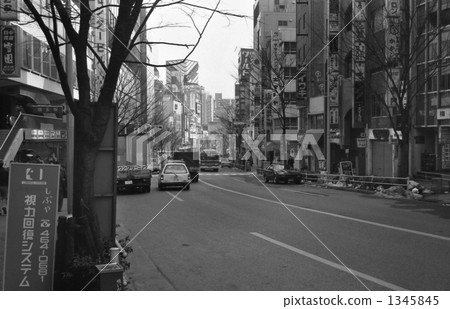 Shibuya Dogenzaka Showa 59 Years Stock Photo Shibuya Dogenzaka Showa 59 Years Stock Photo