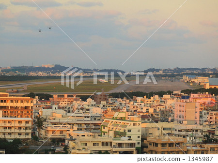 宜野灣市 美國軍事基地 美國軍隊 1345987