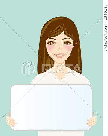 白板和婦女 1346187