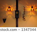 wall clock, illuminating, illumination 1347344