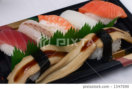 Packed sushi Packed sushi 1347890