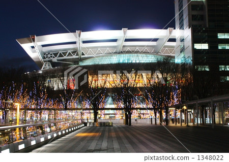 Saitama Super Arena Night view 1348022