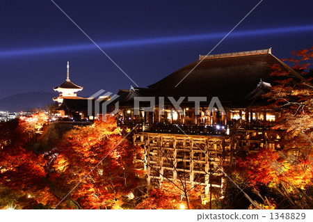 Kiyomizudera崇拜夜視圖 1348829