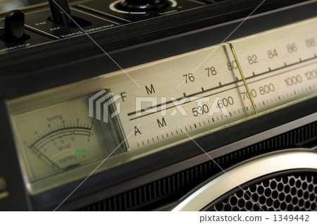 boombox, ghettoblaster, radio cassette player 1349442