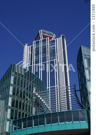 osaka minami port, building, buildings 1351980