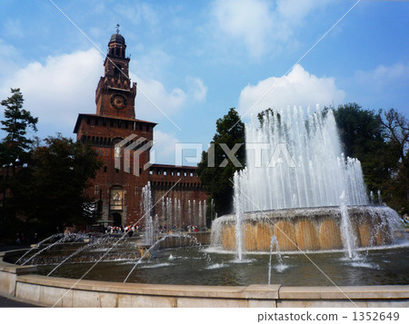 Milan Sforzesco castle 1352649