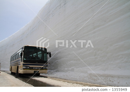 Snow Otani and shuttle bus 1355949