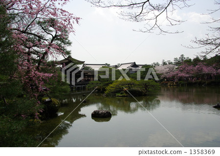 Heian Shrine's spring 1358369