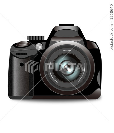 單鏡頭反光照相機的例證 單鏡頭反光照相機的例證 1358640