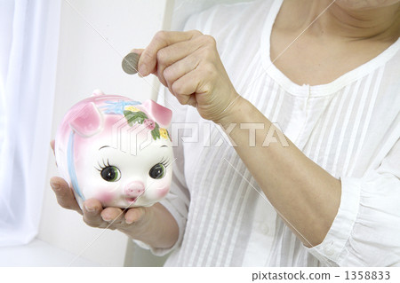 piggy bank, piggy-bank, female 1358833