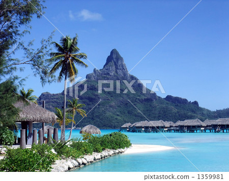 Mount Tanchi Bora Bora Otemanu 1359981