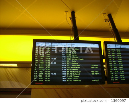 航班信息 告示板 電子公告板 1360097