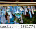 Blue wind chimes 1361774