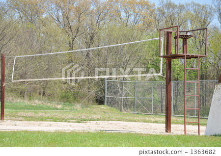 Male volleyball net. 1363682