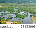fukushima lagoon, lagoon, aerial 1363996