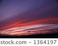 日落 夕陽 雲彩 1364197