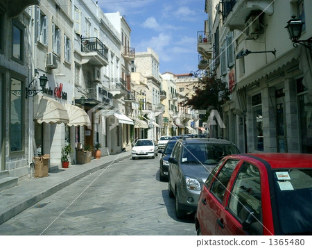 Siros的街道 1365480