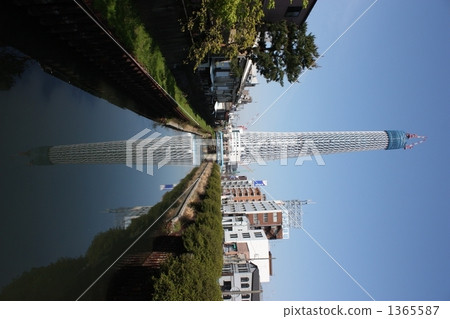 小川東京天空之樹（正在建設中349米總計698米） 1365587
