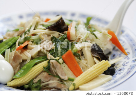 蔬菜充滿了中國人 1368078