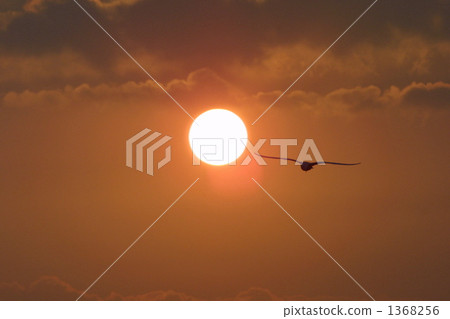 日落 夕陽 晚霞 1368256