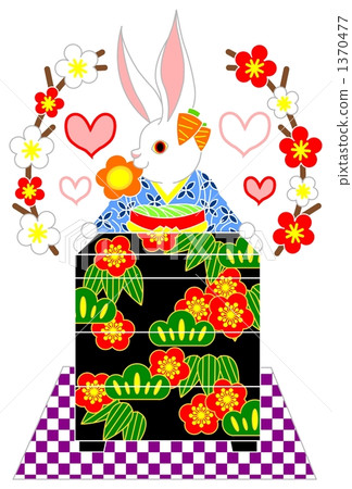 Osechi cooking box (color) Osechi cooking box (color) 1370477