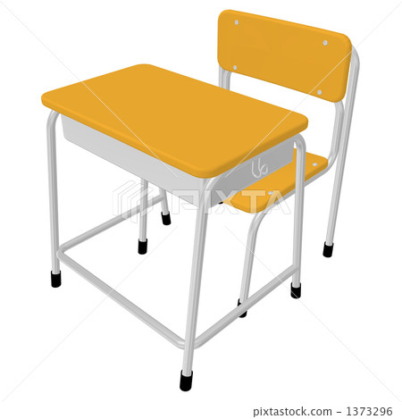 desk, chair, chairs - Stock Illustration [1373296] - PIXTA