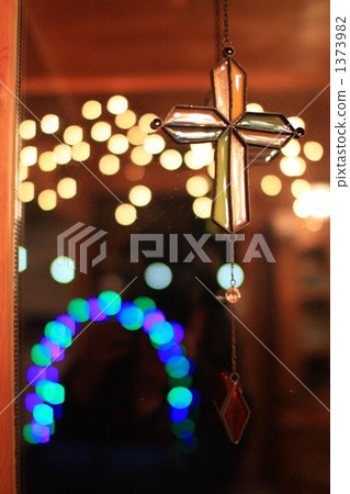 cross, crucifix, stained glass 1373982