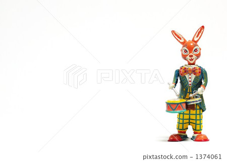 A rabbit striking a drum 1374061