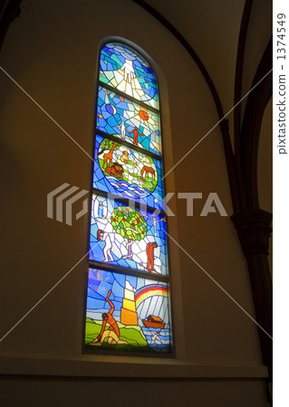 stained glass, anglican, church 1374549