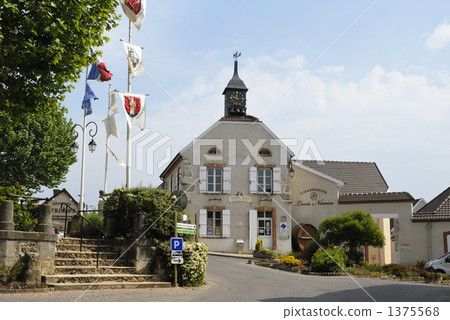 Tourist office in Orvilaire village, champagne production area 1375568