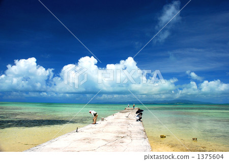 Taketomi-jima in summer 1375604