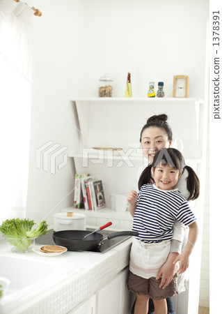 mother, mothers, frying pan 1378391