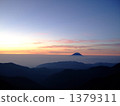 mount kita, sunrise, mountain fuji 1379311