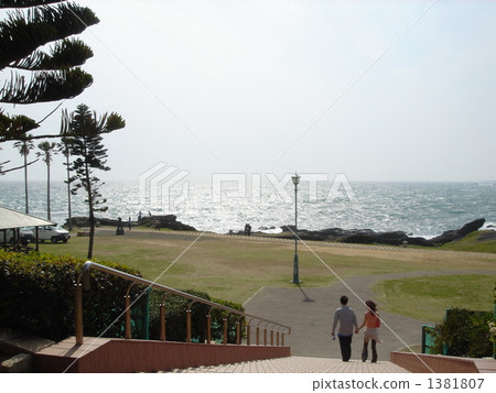 野島崎公園的兩個人 1381807