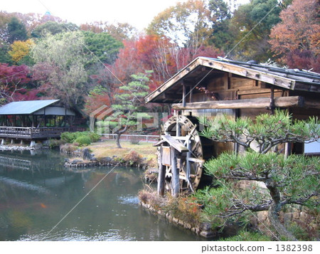 水車 日本 日式 1382398