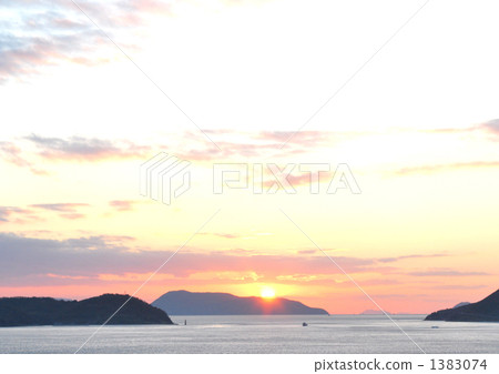 Sunset on the island Sunset on the island 1383074