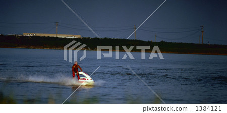 摩托艇 個人水上設備 海面 1384121