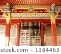 Takiyama Toshogu Shrine's wood structure and crocodile 1384463