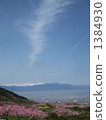Momosaka peach fields and Southern Alps 3 1384930