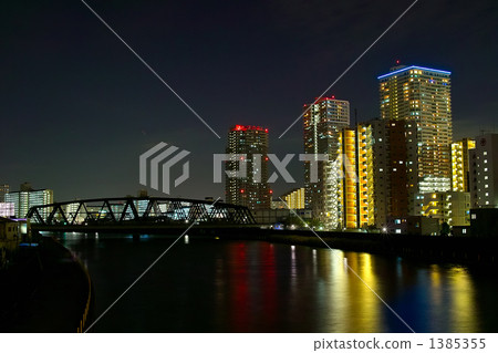 Minami-senju Night view 1385355