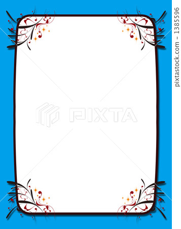 Decorative frame 3 (light blue) Decorative frame 3 (light blue) 1385596