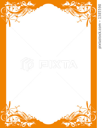 Border frame 4 (Orange) Border frame 4 (Orange) 1385598